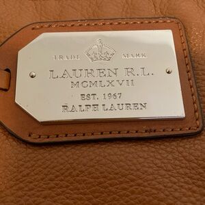 RALPH LAUREN “Trade Mark “ Ralph Lauren vintage Handbag ( MCMLXVII) EST 1967